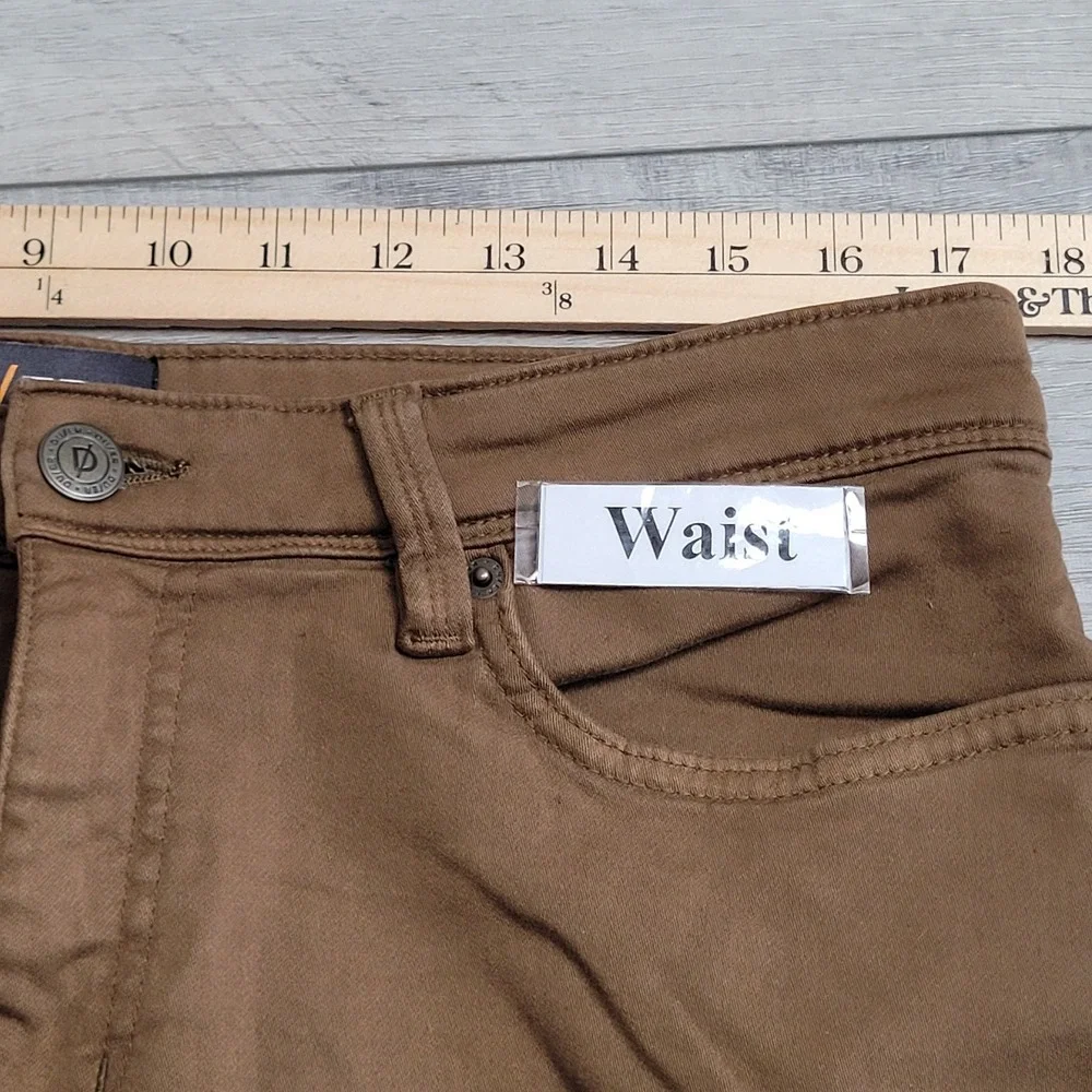 👖DU/ER DUER Pants Mens 34x32 Tan-Camel N2X Relaxed Taper Performance Stretch